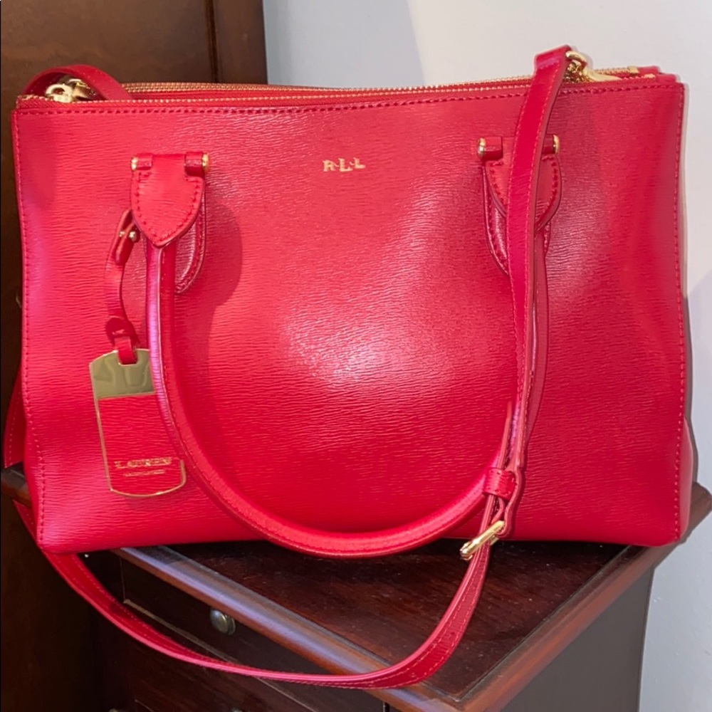 Lauren Ralph Lauren medium sized purse/tote